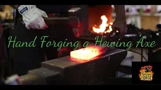 Forging a Hewing Axe By Hand - Part 1