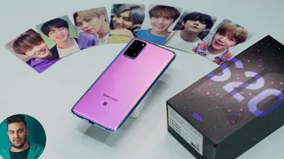 This BTS EDITION Samsung Galaxy S20+ is *DOPE* | Unboxing