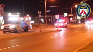 Toronto Police Emergency Run, Escorting Toronto Paramedics