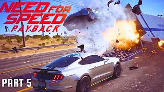 NEED FOR SPEED PAYBACK Walkthrough Gameplay Part 5 | THE HIGHWAY HEIST | No Commentary | PS5 |