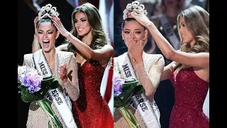 Miss South Africa Demi-Leigh Nel-Peters is crowned Miss Universe 2017