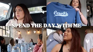 Spend the day with me 🚊✨🛍️ Going for lunch with CeraVe!!