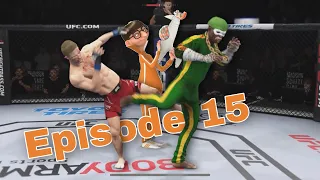 Bowlcut Boy Fights Fan Then Gives His Brother The KFC 3 Piece Combo | UFC (Episode 15)