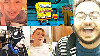 (YTP) Spingebill's 4D pickle quest REACTION MASHUP