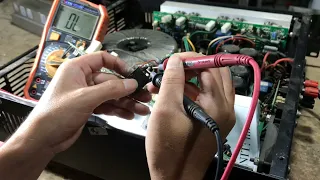 Full video on how to fix dead amplifiers and transistors