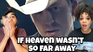 WHAT A VOICE! | FIRST TIME HEARING Justin Moore - If Heaven Wasn't So Far Away REACTION