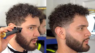 How To Cut Your Own Hair: Low Skin Taper + Beard Tutorial (DETAILED)
