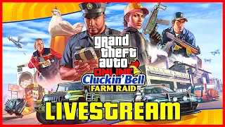 GTA 5 Online | SOLO Cluckin Bell Stuff and Salvaged Vehicle Robberies | OddManGaming Livestream