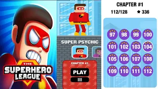 The Superhero League Super Psychic Chapter 1 Level 97-112 | 3 Stars Guide