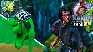 😱Veamos "RAMBO 1" Pero sin EFECTOS ESPECIALES! Sylvester Stallone