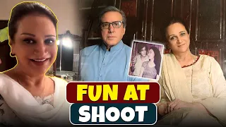 Fun At Shoot! | Javed Sheikh | Bushra Ansari