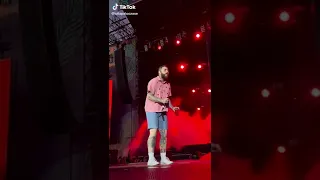 Post Malone gave us some dance moves on his set yesterday!🕺⚡️