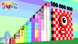 Looking for Numberblocks Puzzle Step Squad 1 to 100 11 MILLION and 100,000,000 MILLION BIGGEST!