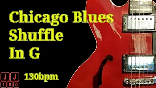 Chicago Blues Shuffle In G - Jam Track