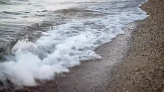 [10 Hours] Gentle Beach Waves in Close Up SLOW MO - Video & Audio [1080HD] SlowTV