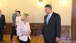 Primirea doamnei Ursula von der Leyen, ministrul Apărării din Germania