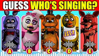 IMPOSSIBLE 🔊 Guess The Voice! | Five Nights At Freddy's (FNAF) Characters | Freddy Fazbear