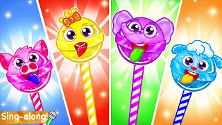 Lollipop Song 🍭😍| Sing-along with Lamba Lamby