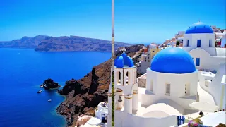 We me in Santorini by Billy Zain