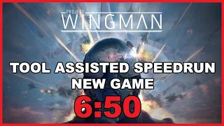 [TAS] Project Wingman Speedrun in 6:50.13 (60 FPS)