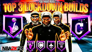 TOP 3 BEST LOCKDOWN BUILDS IN NBA 2K24 (SEASON 6) - BEST SHOOTING & DEFENSIVE LOCKDOWN BUILDS 2K24!