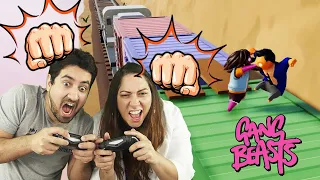 GANG BEASTS Batalha de Casal Épica