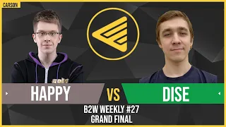 WC3 - B2W Weekly Cup #27 - Grand Final: [RDM] Happy vs. Dise [NE]