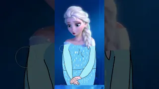 Elsa 🤣 Drawing meme #frozen #drawingmeme #funny