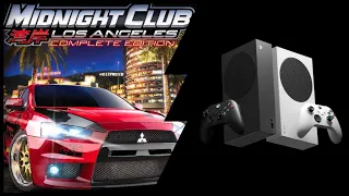 Xbox Series S | Midnight Club Los Angeles | Backwards compatible test