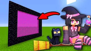 How To Make A Portal To The Aphmau Witch Dimension in Minecraft