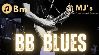 BB King Slow Blues Thrill is Gone Jam type Backing Track in B minor