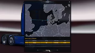 Euro Truck Simulator 2 Timelapse Stockholm to Perth