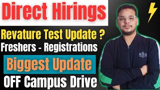 Direct Test Hirings | OFF Campus Drive For 2024 , 2023 , 2022 , 2021 Batch | Latest Fresher Jobs