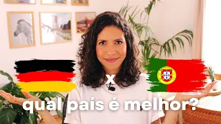 Alemanha 🇩🇪 x Portugal 🇵🇹 - onde é melhor de se viver?