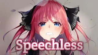 Nightcore → Speechless (Lyrics)