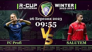 FC Profi 4-5 SALUTEM  R-CUP WINTER 22'23' #STOPTHEWAR в м. Києві