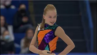 Eva-Lotta Kiibus CS Finlandia Trophy 2021 SP