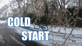 Frozen Motorized Bike