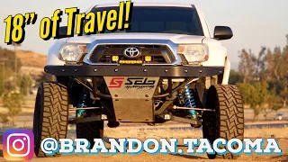 Solo Motorsport Long Travel Tacoma!