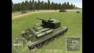 T-34 против «Тигра» ч.4 - "T-34 vs tiger tank" Прохождение игры: ч.4 Разведка боем
