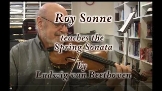 How to play the Spring Sonata by Beethoven