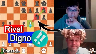 EL GENIO SACRIFICA CABALLO AL NUMERO UNO DEL MUNDO! CARLSEN Vs FIROUZJA