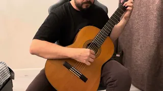 Грустный напев. А. Иванов-Крамской. Классическая гитара.