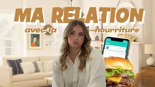 Je vous parle de ma relation avec l'alimentation (+ what i eat un a day, retour de courses...)