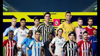 Efootball 2024 (3.6.0) licencias y uniformes de la Copa América y Eurocopa (link en negritas)