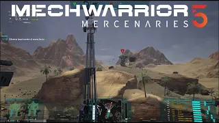 Mechwarrior 5  Mercenaries: Down and dirty Desert fight