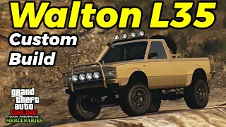 Upgrading/Review of the New Walton L35 (91-93 Chevy S-10) | San Andreas Mercs DLC GTA Online