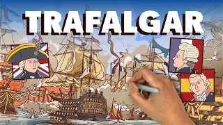 La batalla de Trafalgar, gloria británica