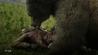 Double Attack No Gun Grizzly Bear Showdown RDR2 Arthur Morgan