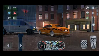 Играю в игру симулятор такси 2020 (Taxi Sim 2020) таксист на Бентли